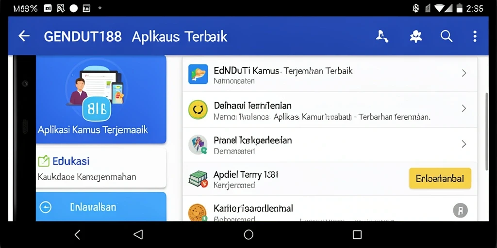 Tampilan antarmuka GENDUT188 yang intuitif dan mudah digunakan.