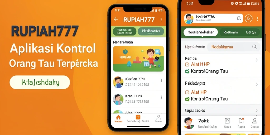 Tampilan antarmuka RUPIAH777 untuk kontrol orang tua yang mudah digunakan.